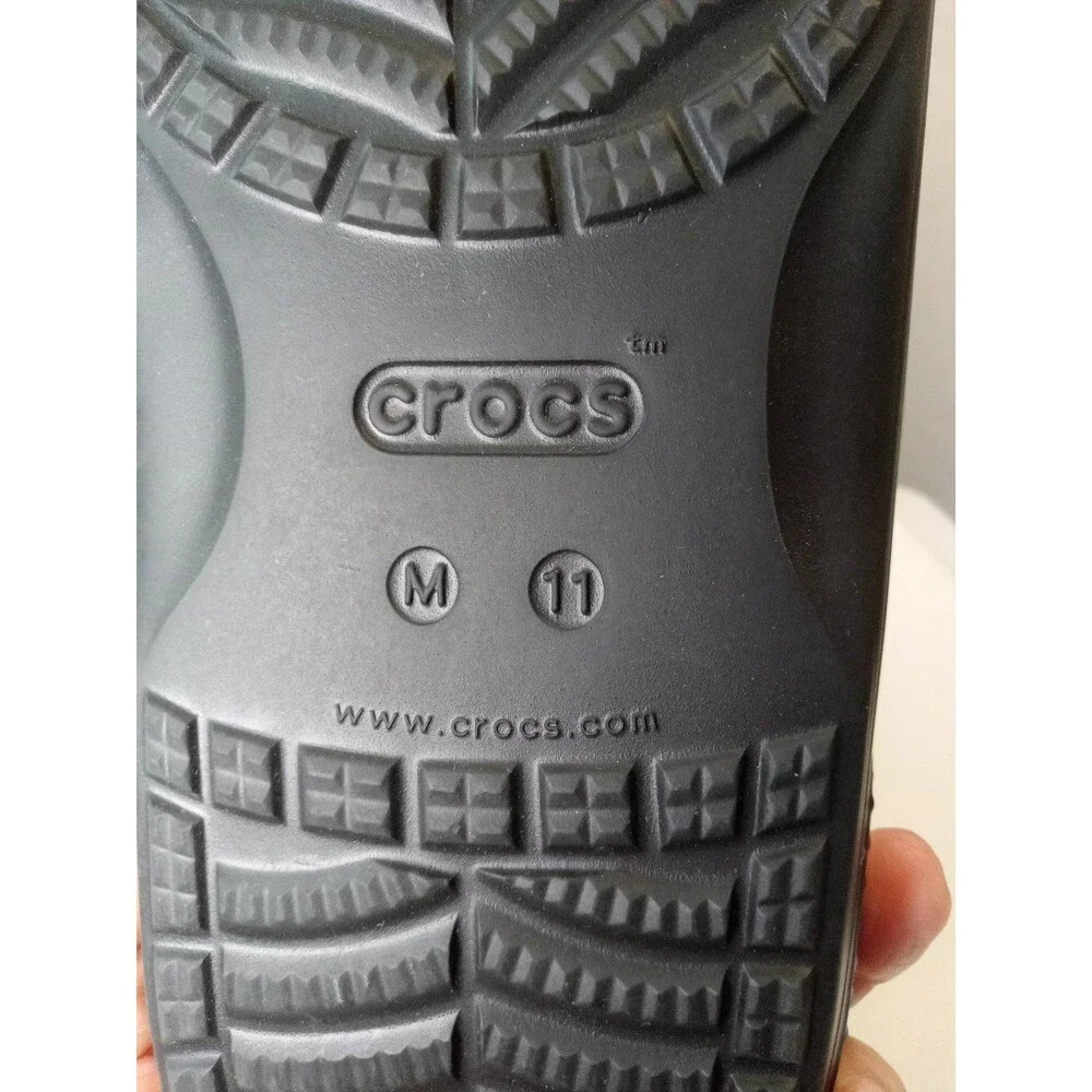 Crocs Spiderman Slip On Marvel Sandals Men's size 11
